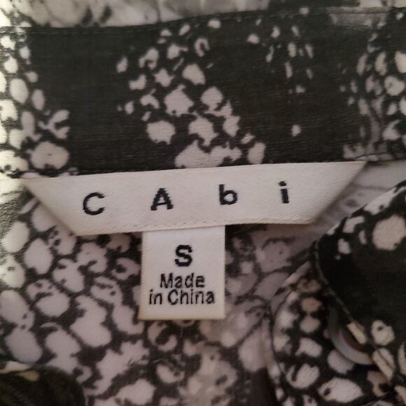 Cabi small womens button down sheer blouse - Picture 8 of 10